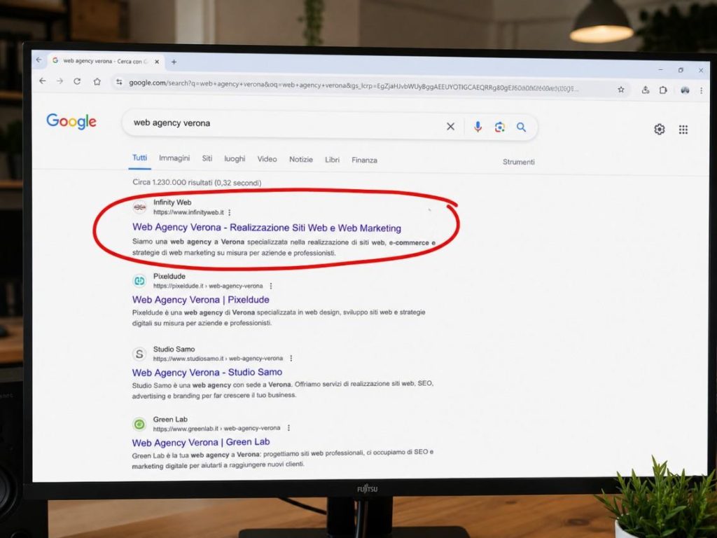 Posizionamento siti per aumentare la visibilità su Google