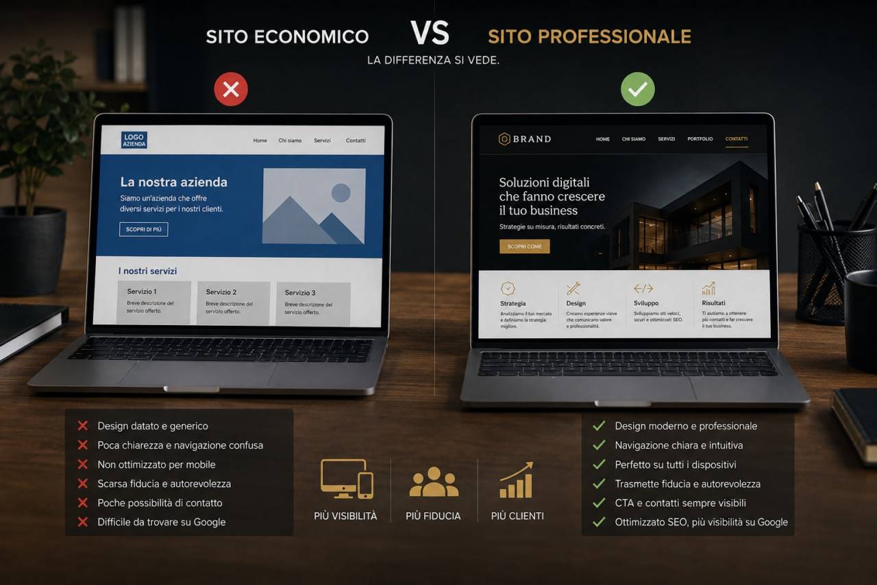 Esempio di realizzazione sito web professionale orientato ai contatti 4