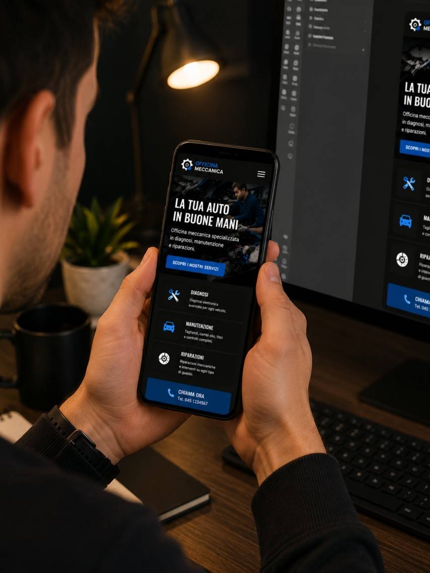 Esempi di siti web a Verona per attività locali 4