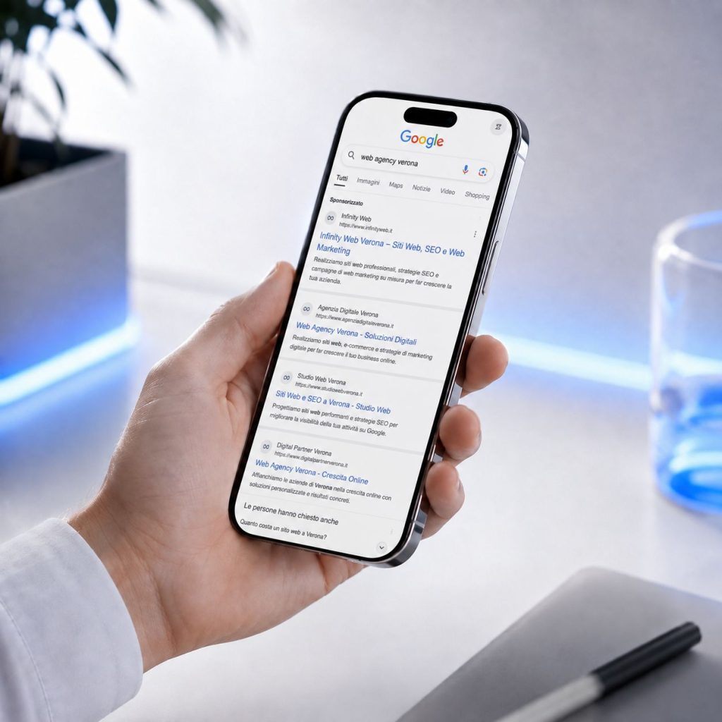 Posizionamento sito web Verona